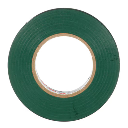 3M 7000006098 Scotch® Vinyl Color Coding Electrical Tape 35, 3/4 in x 66 ft, Green, 10 rolls/carton