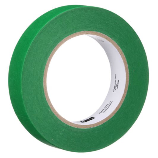 3M UV Resistant Green Masking Tape, Variety of Sizes, Sold per Case - KEM - TRON INC.