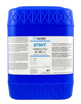 979VT No Clean VOC Free Flux (5 Gallon Pail) - KEM - TRON INC.