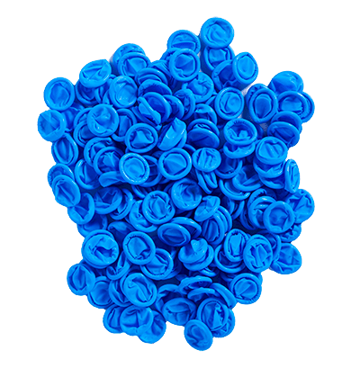 ACL Staticide® 100NI - XL Blue Anti - Static Powder Free Nitrile Finger Cots, X - Large, 720 pcs per pk. - KEM - TRON INC.