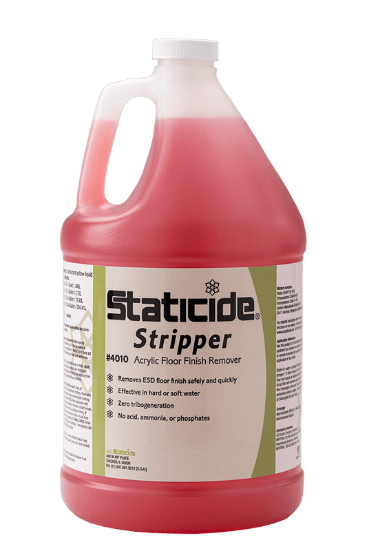 ACL Staticide® 4010 - 5 Staticide Stripper, Acrylic Floor Finish Remover, 5 - gallon Pail - KEM - TRON INC.