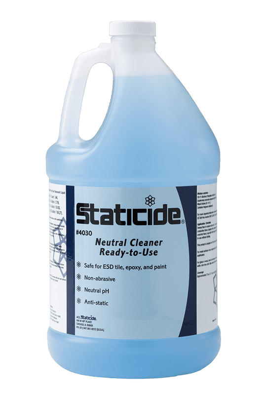 ACL Staticide® 4030 - 5 Neutral Cleaner Ready to Use, 5 - gallon Pail - KEM - TRON INC.