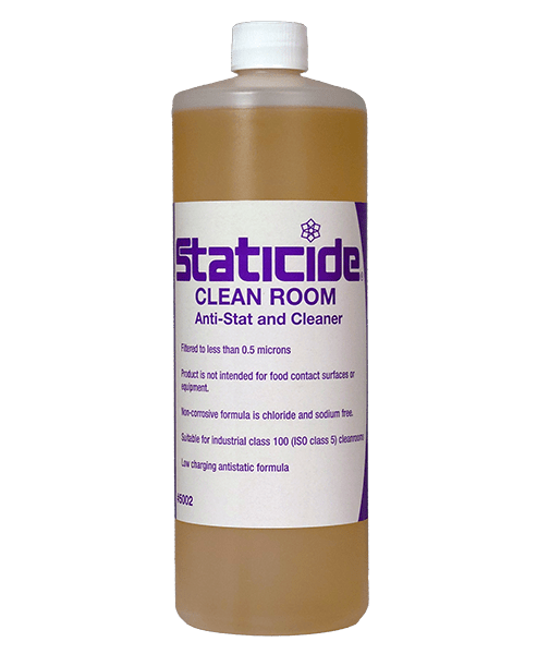 ACL Staticide® 5002 Clean Room Anti - Static, Quart with pour top - KEM - TRON INC.