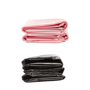 ACL Staticide® 5079B Trash Can Liner, Black 24"x24", 50 bags per case - KEM - TRON INC.
