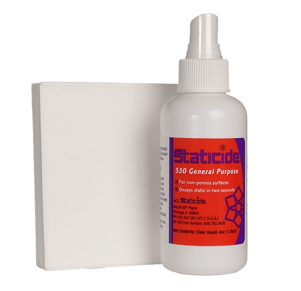 ACL Staticide® 530RC Record Cleaning Kit, Contains 2 530, 50 pcs 8404MF - KEM - TRON INC.