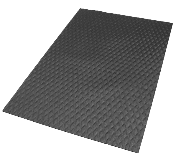 ACL Staticide® 6004872 Conductive Traction ESD Floor Mat, 1/8" x 48" x 72", Black - KEM - TRON INC.