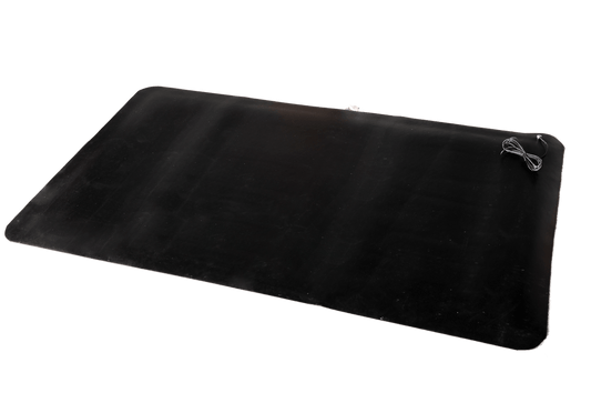 ACL Staticide® 61036144 Cushioned Anti - Fatigue ESD Floor Mat, 36" x 144", Black - KEM - TRON INC.