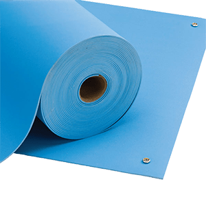 ACL Staticide® 6693672 SpecMat H Pre - cut Mat, .060" Thick, 36" x 72", Medium Blue - KEM - TRON INC.