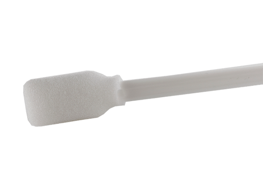 ACL Staticide® 7240 Polyurethane Foam Swab, Double Layer, Threaded Conical Head w/3" ESD handle, 500 swabs per bag - KEM - TRON INC.