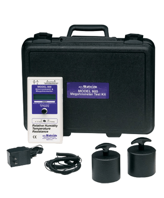 ACL Staticide® 800M Digital Megohmmeter, Fahrenheit - Meter Only - KEM - TRON INC.