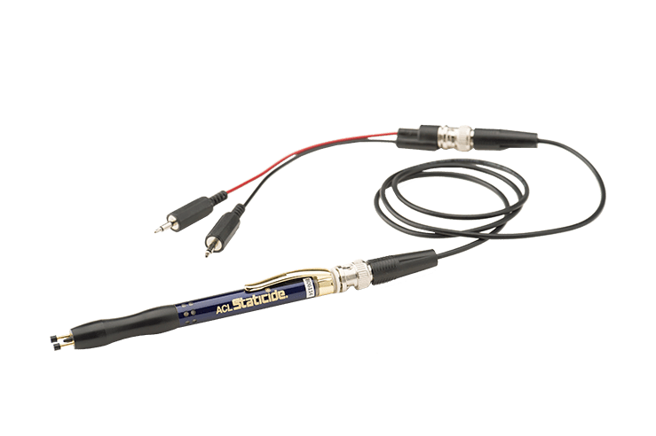 ACL Staticide® 806 Dual Point Pen Probe with Cables - KEM - TRON INC.
