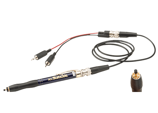 ACL Staticide® 807 Concentric Point Pen Probe with Cables - KEM - TRON INC.