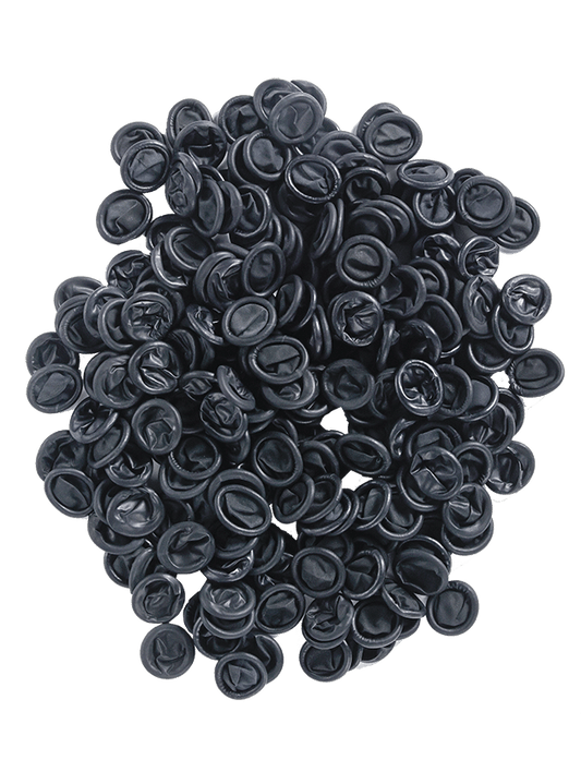 ACL Staticide® 80LA - XL Black Anti - Static Powder Free Latex Finger Cots, X - Large, 720 pcs per pk. - KEM - TRON INC.