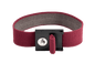 ACL Staticide® 8157 Premium Wrist Strap with 1M? Coiled Grounding Cord, Maroon w/4mm Stud - KEM - TRON INC.