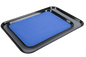 ACL Staticide® 8385DGYM2416RE Dualmat™ .080 Tray Liner, 24"x16", DARK GRAY (with rounded edges) - KEM - TRON INC.