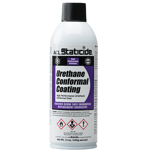 ACL Staticide® 8696 Urethane Conformal Coating, 12 oz / 340 g Aerosol Can - KEM - TRON INC.