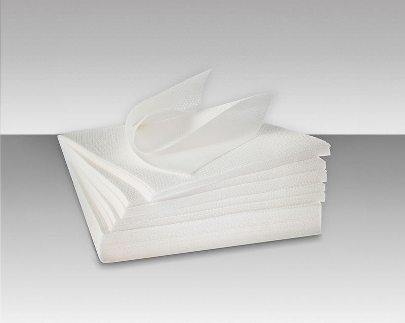ASM 115826, Precision Cleaning Dry Wipes, Poly Blend, 23 x 23cm, 300 Wipes/Bag - KEM - TRON INC.