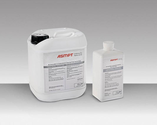 ASM 431514, DEK Pro XF Advanced Understecil Cleaning Chemistries, 5 Liter, Case of 1 - KEM - TRON INC.