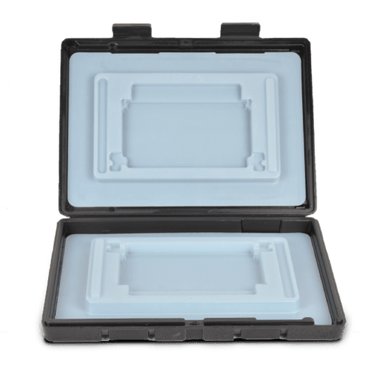 Corstat 50014 Blow Molded Shippers 8 15/16 x 6 5/8 x 1 1/4 in, 5/cs - KEM - TRON INC.