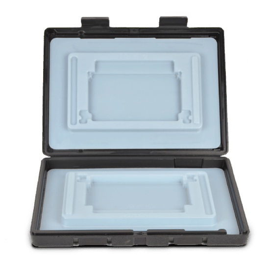 Corstat 50016 Blow Molded Shippers 12 3/4 x 10 1/2 x 1 3/4 in, 5/cs - KEM - TRON INC.