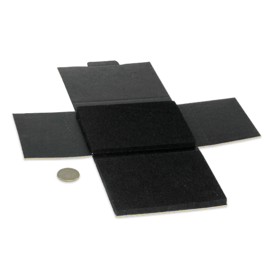 Corstat PPF2525 Pillowstat Folders 2 - 9/16 x 2 - 9/16 x 1/2 in, 100/cs - KEM - TRON INC.