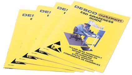 Desco 06822 Esd Awareness Guides Illustrated Booklet, Spanish - KEM - TRON INC.