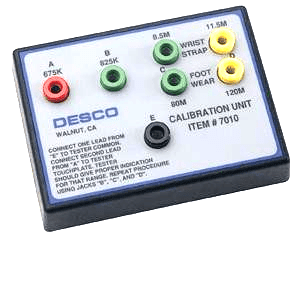 Desco 07010 Grounding Calibration Tester - KEM - TRON INC.