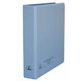 Desco 07432 Esd - Safe Blue 3 - Ring Binder With Clear Overlay, 1 - 1/2" - KEM - TRON INC.