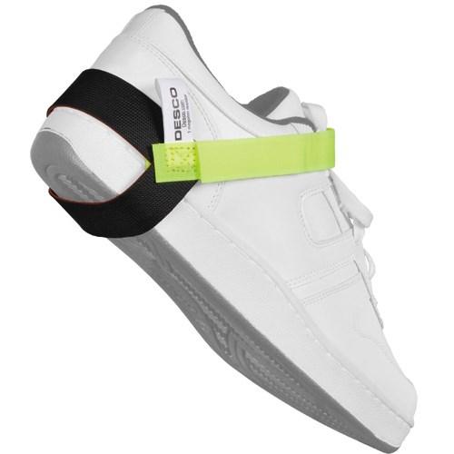 Desco 07599 High Visibility 1 Meg Heel Grounder, Lime Green - KEM - TRON INC.