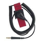 Desco 09039 Adjustable Elastic Economy Wrist Strap With 6' Coil Cord - KEM - TRON INC.