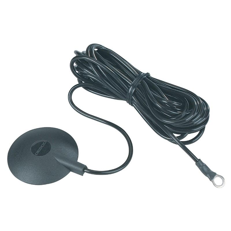 Desco 09813 Floor Mat Ground Cord, 15' With Resistor - KEM - TRON INC.