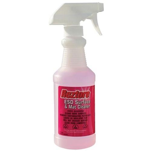 Desco 10447 Reztore Surface & Mat Cleaner, 16Oz Spray Bottle, Pack of 4 - KEM - TRON INC.