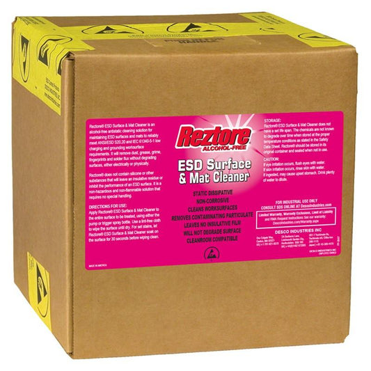 Desco 10448 Reztore Surface & Mat Cleaner, 2.5 Gal Refill - KEM - TRON INC.