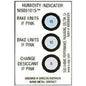 Desco 13868 Humidity Indicator Cards 5% 10% 15% Rh, 125 Per Can - KEM - TRON INC.