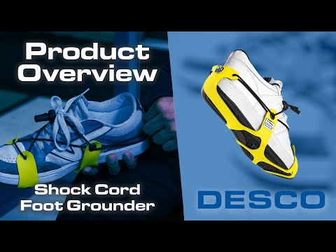 Desco 17257, Conductive Ribbon for Shock Cord Foot Grounder, 10 Pack - KEM - TRON INC.