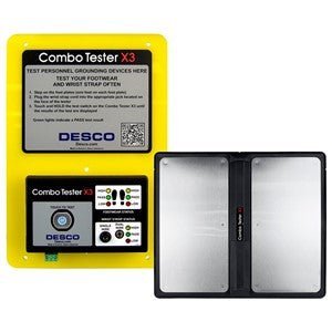 Desco 19270, Combo Tester X3, With Dual Foot Plate - KEM - TRON INC.