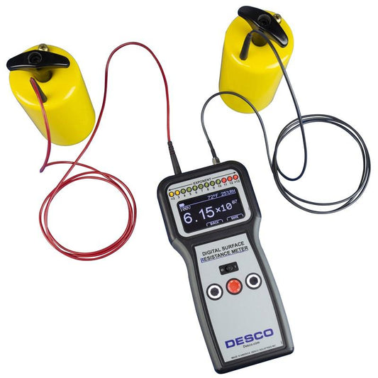 Desco 19290 Digital Surface Resistance Meter Kit - KEM - TRON INC.