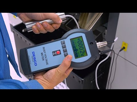 Desco 19431, Body Voltage Meter - KEM - TRON INC.