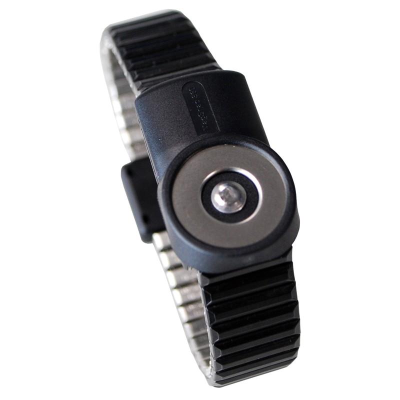 Desco 19887 Dual - Wire Magsnap 360™ Metal Wristband - Medium - KEM - TRON INC.