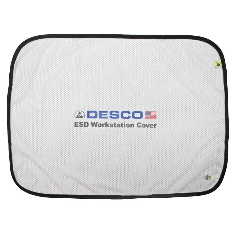 Desco 41401 Esd - Safe Cover For Workstation Area, 36" X 48" White - KEM - TRON INC.
