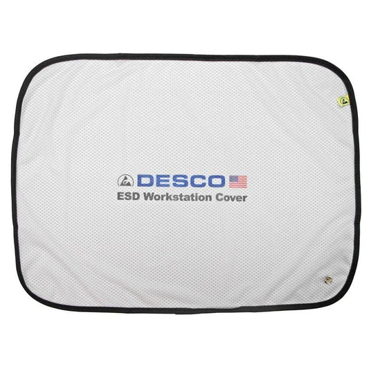 Desco 41402 Esd - Safe Cover For Workstation Area, 48" X 48", White - KEM - TRON INC.