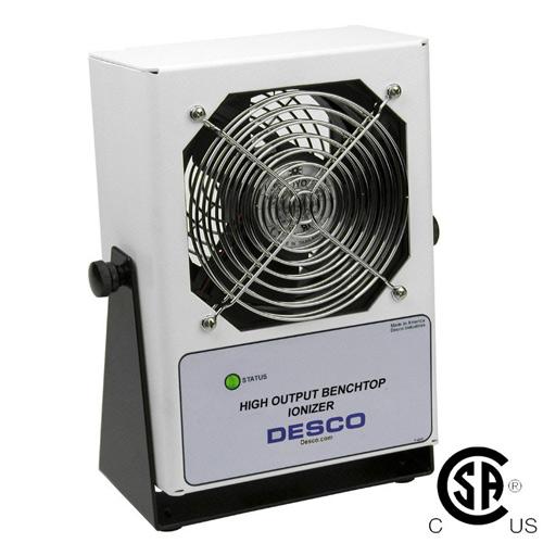 Desco 60505 High Output Benchtop Ionizer - KEM - TRON INC.