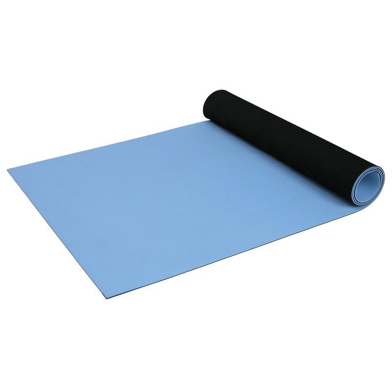 Desco 66320 Statfree Uc2 2 - Layer Rubber, Sky Blue, 30" x 40' x 0.080" - KEM - TRON INC.