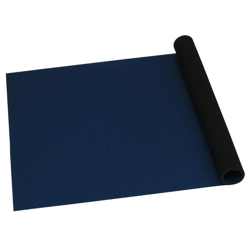 Desco 66406 Statfree T2 Plus Dissipative Dual Layer Rubber Roll, Dark Blue, 36" X 40' X .060" - KEM - TRON INC.