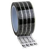 Desco 79212 Wescorp Clear Anti - Static Cellulose Tape W/ Symbols 2" X 72 Yds - KEM - TRON INC.
