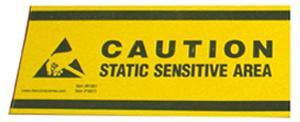 Desco 81801 Esd Aisle Marking Tape, 3" X 108' - KEM - TRON INC.