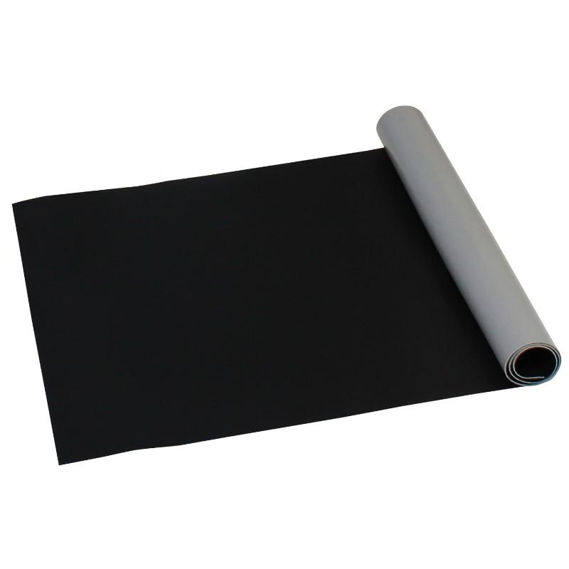 Desco Industries 42540 - Statfree Z2 Dissipative 3 - Layer Vinyl Roll, Black, 24 in x 50 ft x .125 in - KEM - TRON INC.