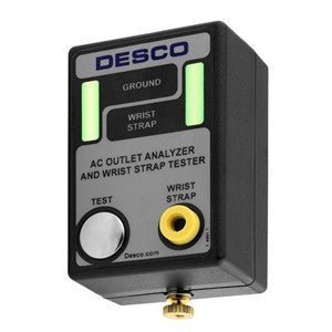 Desco Industries 98133, AC Outlet Analyzer & Wrist Strap Tester, North America - KEM - TRON INC.