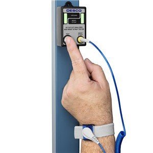 Desco Industries 98133, AC Outlet Analyzer & Wrist Strap Tester, North America - KEM - TRON INC.