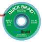 Easy Braid Q - C - 5AS Quick Braid .075", Anti - static, 5' Spool - KEM - TRON INC.
